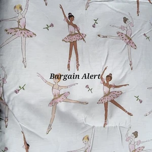 9pc Full/Queen Ballerina Comforter Ballet Dancer Pink Flowers Shams Pillows - Picture 1 of 14