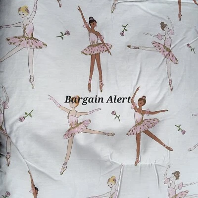 9pc Full/Queen Ballerina Comforter Ballet Dancer Pink Flowers Shams Pillows - Image 1 of 4