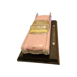 Maisto 1959 Cadillac Convertible Pink Eldorado Biarritz 1/18 Scale DieCast+Base - Picture 1 of 4