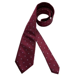 🆕BROOKS BROTHERS Burgundy Polka Dot Silk DESIGNER Tie USA - Picture 1 of 4
