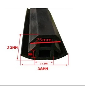 Qteck-Solar-Photovoltaik-Dichtung-universal-Abdeckprofil-Fugen-Profil-Dichtung - Bild 1 von 6