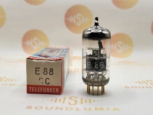 1x Telefunken E88CC 6922 Original Box ◇ Bottom - Ulm '64 - Tested NOS+ - Picture 1 of 6