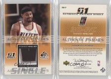 2003-04 SP Game Used Authentic Patch /100 Rasheed Wallace #RW-P Patch