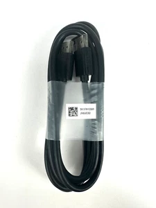 New RN698 Genuine Dell 6Ft Male - Male Display Port Video Cable DP - Picture 1 of 4