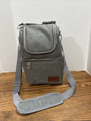 Bolsa de biberón aislada Momcozy, bolsa de pañales, bolsa refrigeradora de leche materna Foto 1 de 4