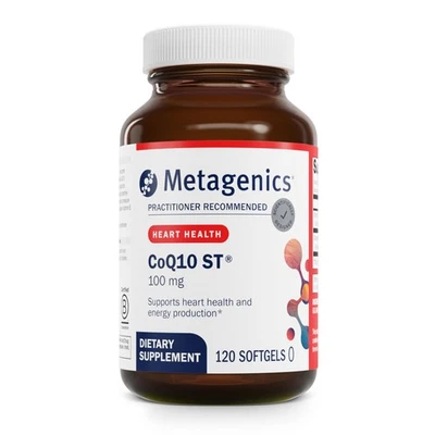Metagenics CoQ10 ST-100 mg Coenzima Q10 Suplemento - Antioxidante como Ubiquinona... Foto 1 de 4