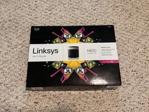 Linksys WLAN Router N600 Dual Band 300+300 - Bild 1 von 7