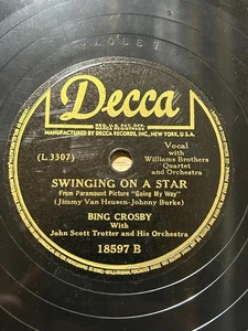 Bing Crosby DECCA 78 - Swinging on a Star/Going My Way - Bild 1 von 2
