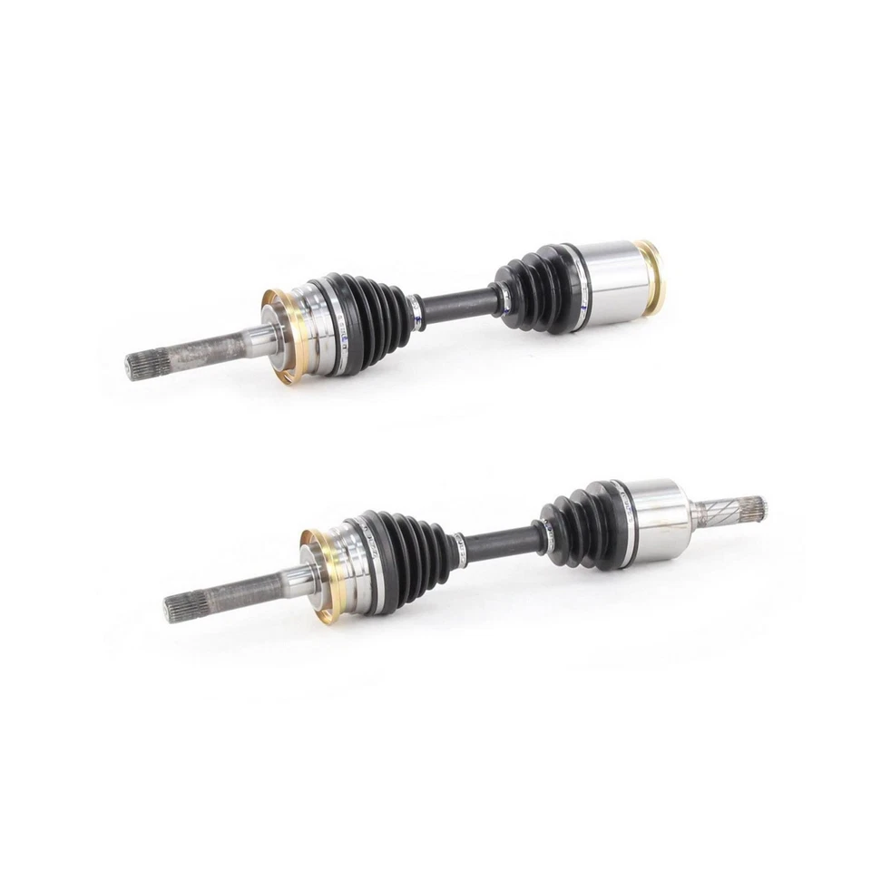 New Pair of Front CV Axle Shafts TrakMotive Set For Mazda B2600 4WD 1987-1993 - Image 1 of 4