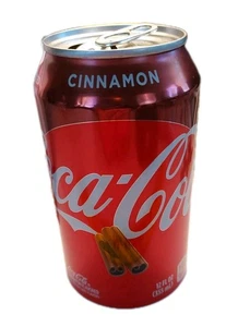 Coca Cola Zimt 12 Oz / 355 ml, geöffnete Dose - Bild 1 von 6