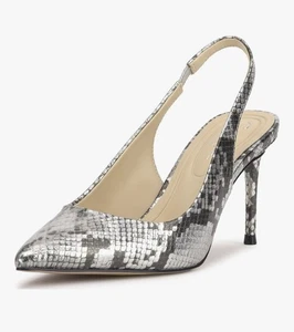 Jessica Simpson Damenschuhe Souli Pump Lux Metal Snake Gr. #9M Pfennigabsatz neu - Bild 1 von 13