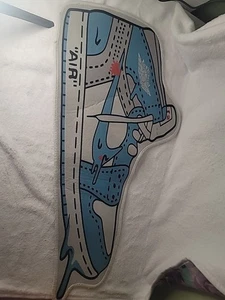 Air Jordan 1 x Off-white UNC Custom Rug - Picture 1 of 2