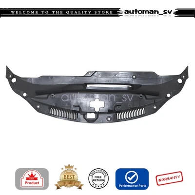 1x Black Radiator Support Cover For 2016 Lexus IS300 5329553040 New - Image 1 of 4