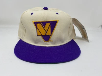 DEADSTOCK VTG 90s NFL MINNESOTA VIKINGS 5950 NEW ERA HAT MADE IN USA Sz 7 1/2 - Image 1 of 4