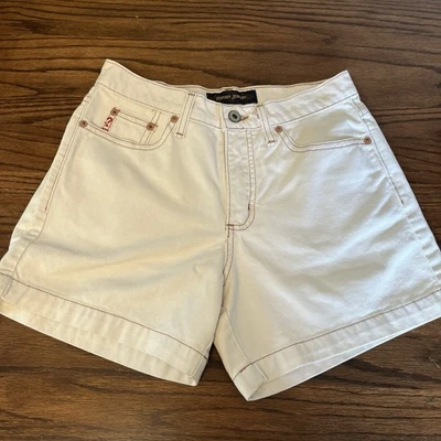 Pantalones Cortos de Denim Guess Para Mujer 27 Off White Estilo Y2K 48942 Punto Pesado EE. UU. Playa Foto 1 de 4