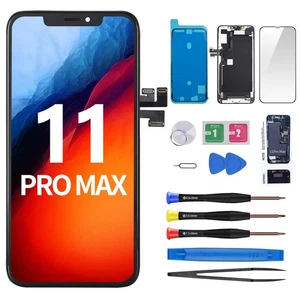 for iPhone 11 Pro Max Screen Replacement with Ear Speaker Proximity Sensor 6.... - Picture 1 of 6