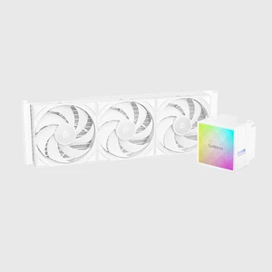Sudokoo NEXAURA 360 WH White AIO Liquid CPU Cooler PWM Pump ARGB Pump Head TDP 3 - Picture 1 of 6