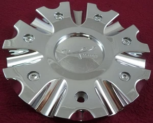 Tyfun Wheels Chrome Custom Wheel Center Cap # T752-17+18-CAP (1) - Picture 1 of 3