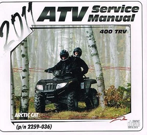Arctic Cat Service Manual CD for 400TRV ATV 2011 - Picture 1 of 1