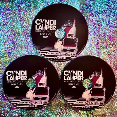 Cyndi Lauper “Still So Unusual” 2013 Entire Season 1 3 DVD Set - Image 1 of 4