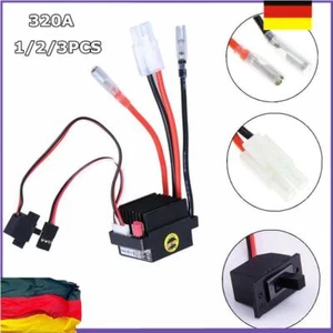 ESC Brushed Bürste Fahrregler Speed Controller Wasserdicht 320A für RC Boot Auto - Bild 1 von 18