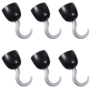 2 Sets Pirate Hook Gloves Captain Party Supplies Costume Accessory Child - Picture 1 of 12