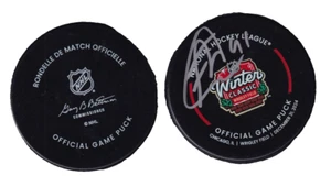 FRANK NAZAR signed (CHICAGO BLACKHAWKS) 2024 WINTER CLASSIC official game puck - Picture 1 of 1