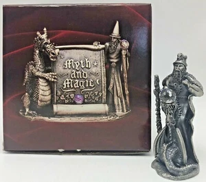 Mito y Magia Tudor Como Nuevo Peltre Fantasía Figura El Dragón Hechizo 3045 - Imagen 1 de 11