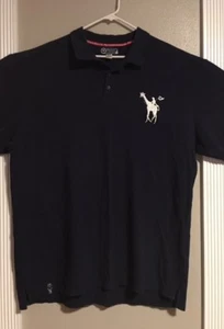 4XL Large Giraffe Men Shirt Short Sleeve Polo Logo 100% Cotton - Picture 1 of 4