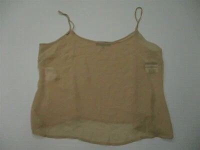 new JONES WEAR Tank Women's Size 18 Casual Intimate Spaghetti Tan REED - Image 1 of 4
