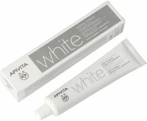 Apivita Whitening Toothpaste Suitable For Homeopathy With Mastic Propolis 75ml - Picture 1 of 2