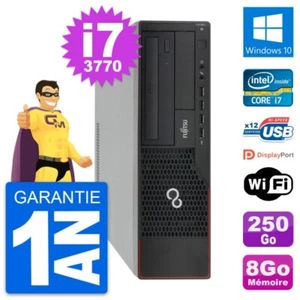 PC Fujitsu Esprimo E910 Dt Intel i7-3770 RAM 8Go Scheibe 250Go Windows 10 Wifi - Bild 1 von 6