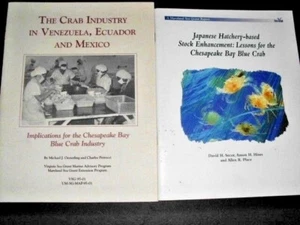 LOT # 37 - TWO BOOKS ON THE CRAB FISHERY of Chesapeake bay , NEW - Imagen 1 de 11
