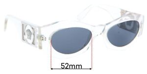 Lunettes de soleil de remplacement SFx pour lunettes de soleil Versace Mod 422/b - 52 mm de large