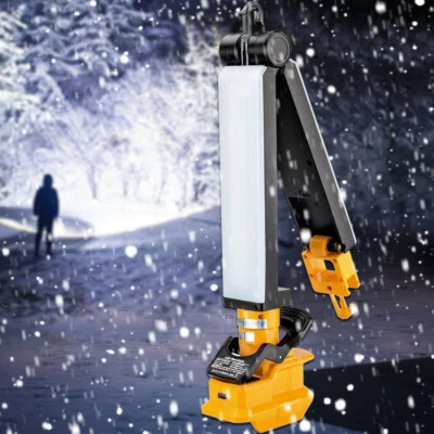Schnurloses LED-Arbeitslicht für Dewalt 18V Li-Ion Akku 30W 2400LM Taschenlampe - Bild 1 von 4