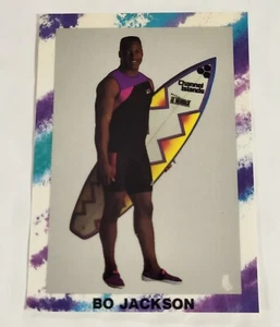 βΎοΈ BO JACKSON π "Bo Knows Surfing" 1990 Border Oddball Promo Card - Picture 1 of 2