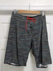 Lululemon Swim Trunks Mens Size 36 Multicolor Comfort Summer Vacation Beach Pool - Picture 1 of 14