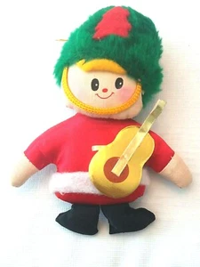 Russ Vintage Marching Band Hornist Musiker Filz Weihnachten Urlaub Ornament - Bild 1 von 5