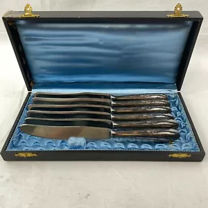 Rostfrei Germany Coltelli Solingen Coltello Piatti LOTTO 6 sembra Silverplate B18 - Foto 1 di 11