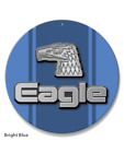 1980 – 1988 AMC Eagle Emblem Round Aluminum Sign - Aluminum - 14 colors - Made i