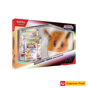 Pokemon TCG Prismatic Evolutions Eevee Accessory Pouch ✅FREE EXPRESS SHIP✅ - Picture 1 of 3