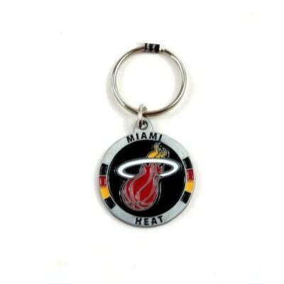 NBA 3D Pewter Team Logo Key Chain - Image 1 of 2