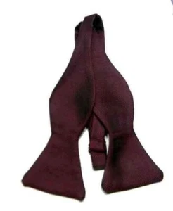Nœud Papillon De Fare Homme Nouer Bordeaux Cérémonie - Imagen 1 de 2