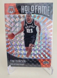 2020-21 PANINI MOSAIC TIM DUNCAN HOLOFAME SILVER MOSAIC PRIZM #5 SPURS - Picture 1 of 2