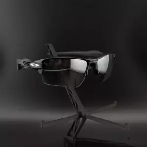 Neue Oakley 2.0 Flak Draft Sonnenbrille mattschwarzes Gestell NR2 - Bild 1 von 5