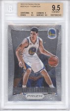 KLAY THOMSON BGS 9.5 2012-13 PANINI PRIZM BASKETBALL #203 ROOKIE WARRIORS RC 243