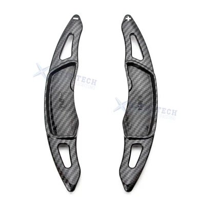 Red/Blue Paddle Shifter Extension Trim For Subaru Forester Outback Ascent BRZ - Image 1 of 4