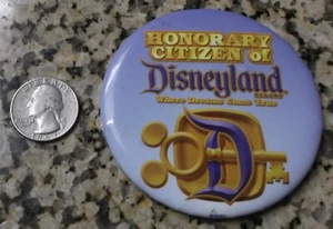Disneyland Ehrenbürger Knopf - gebraucht - Bild 1 von 1
