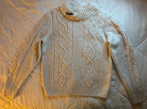 Janie and Jack Ivory Sweater Boys size 7 - Picture 1 of 3