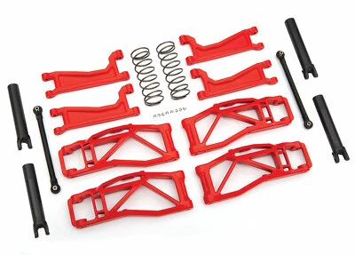TRAXXAS 8995R Kit De Suspension WideMaxx Rouge - Photo 1/3